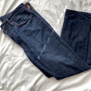 Jcrew 770 Kahara Japanese denim — dark wash